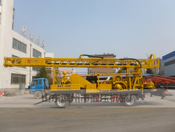 BZT400D拖车式水井钻机